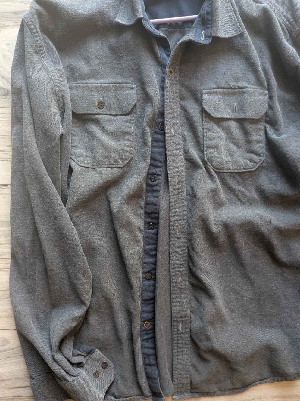 Kuhl Men's Grey Long Sleeve Shirt Button Up XL Gray - Picture 6 of 7